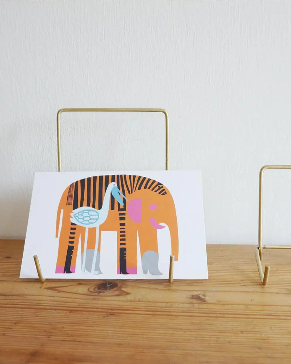 Brass Stand Fog Linen