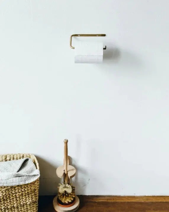 Brass Toilet Paper Holder Fog Linen