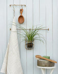 Brass Towel Bar Fog Linen