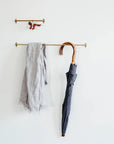 Brass Towel Bar Fog Linen