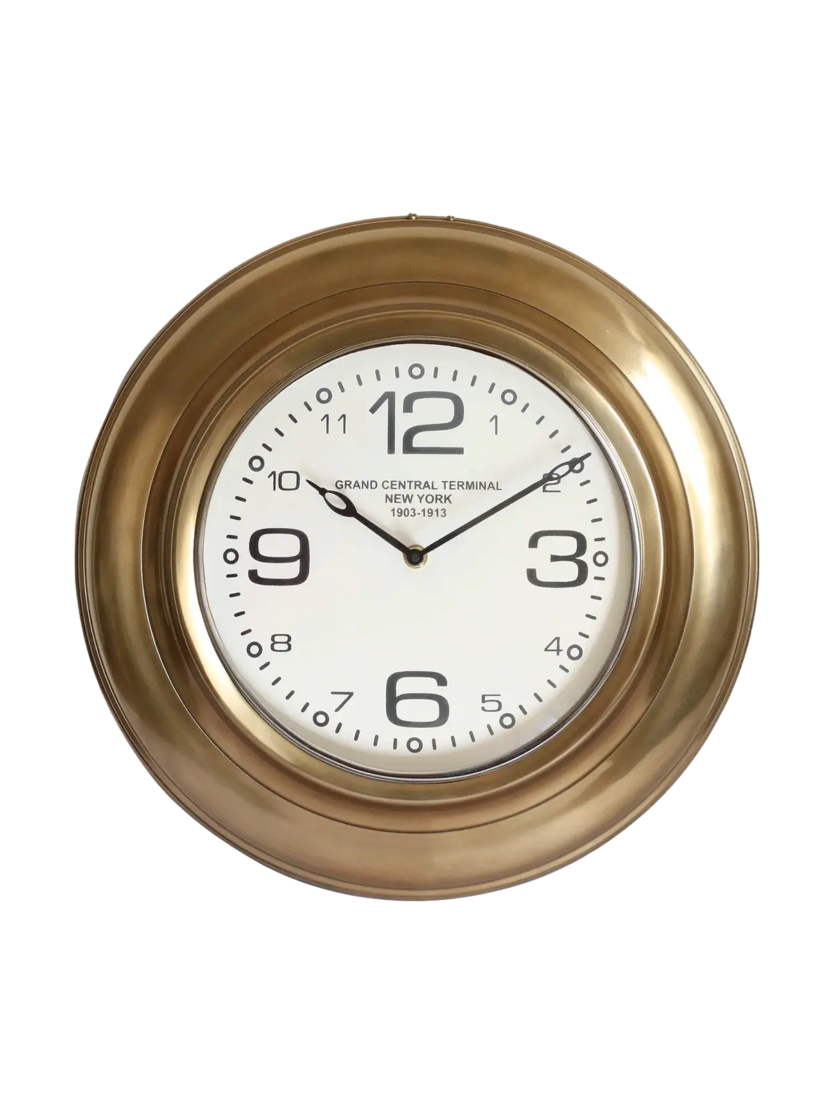 Brass Wall Clock CC Interiors