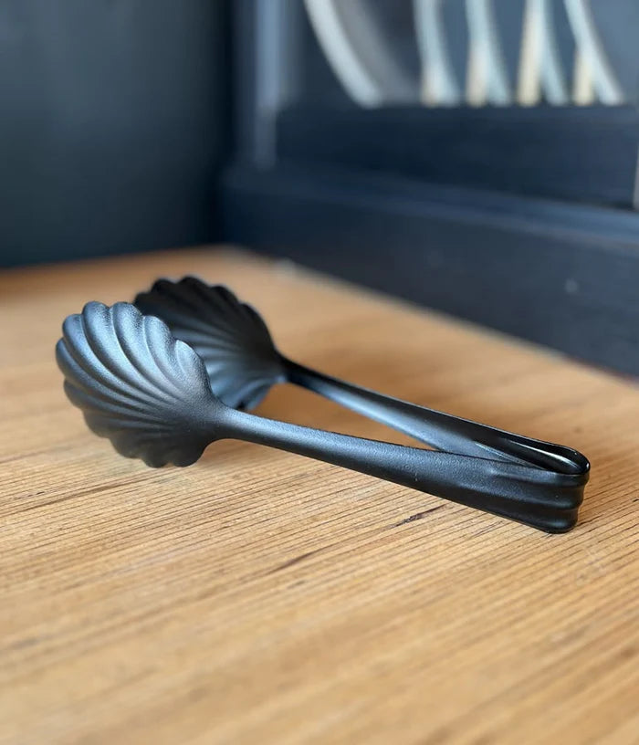 Bread Tongs in Matte Black