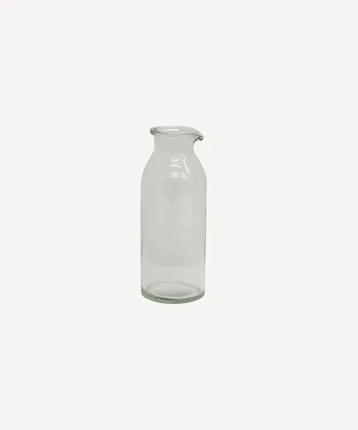 Clear Bottle Vase Tall French Country Collections