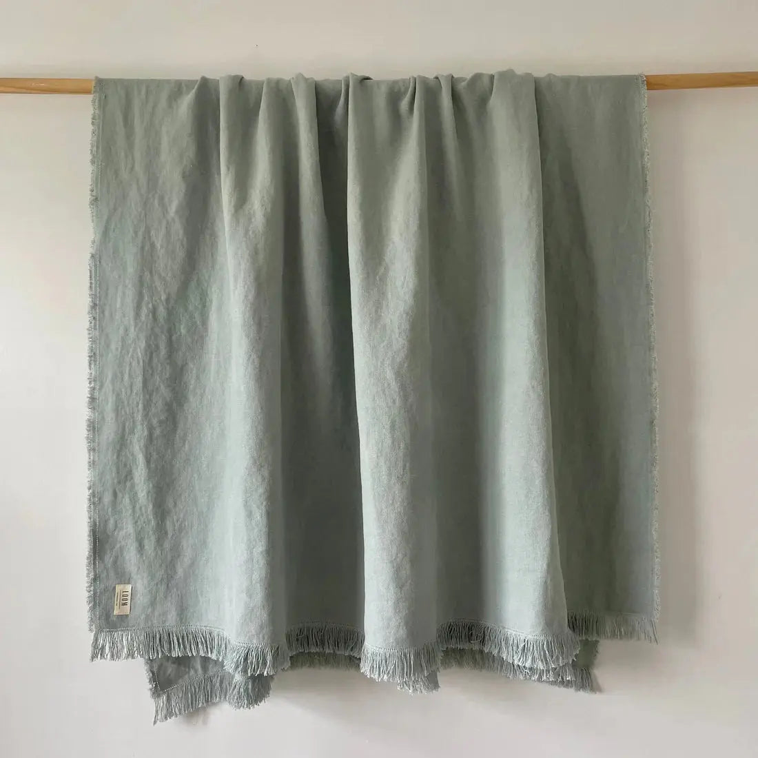 Cove Pure Linen Throw Blanket Loomwares