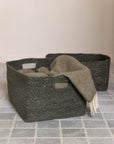 Woven Storage Basket | Olive
