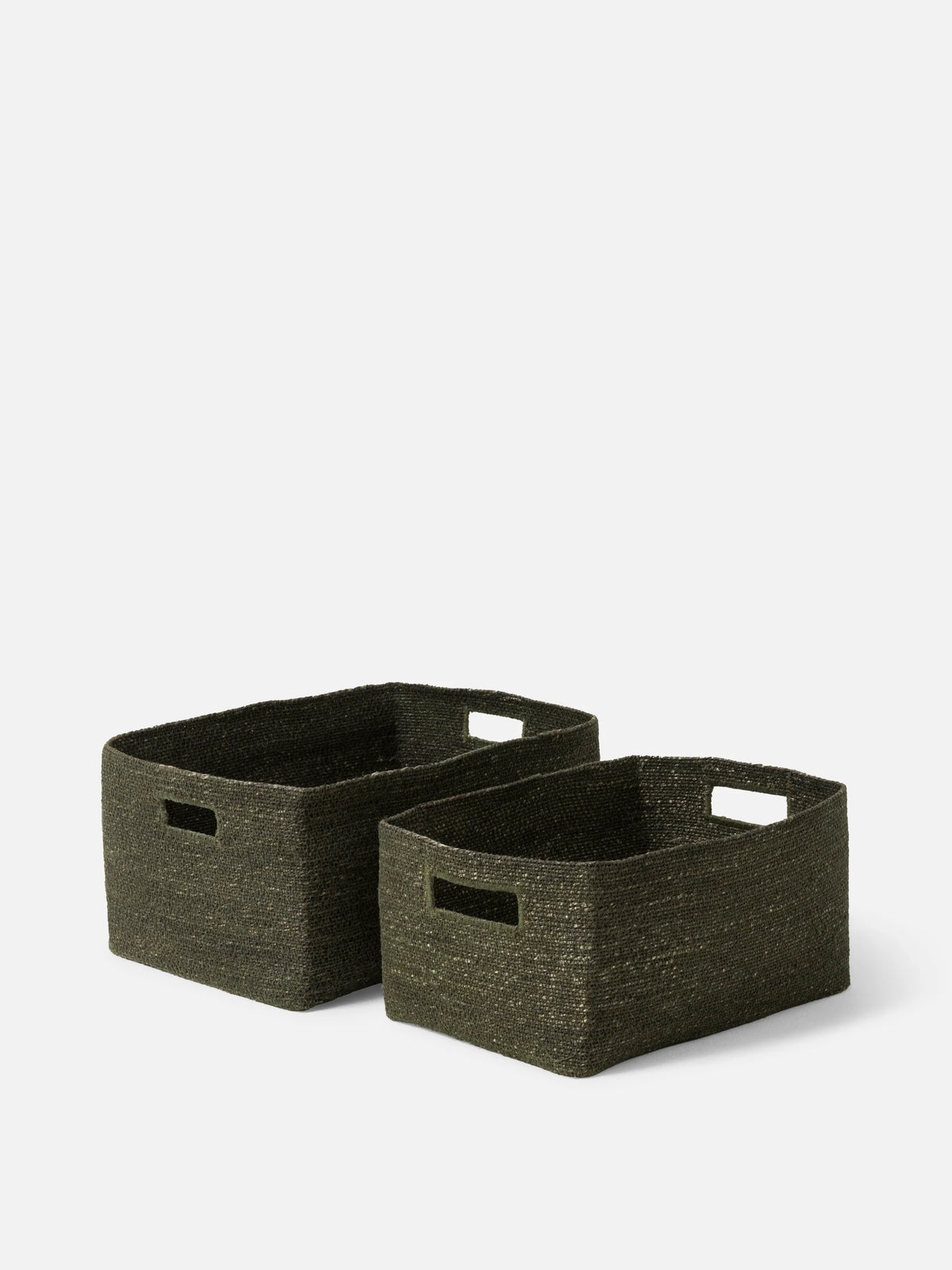 Woven Storage Basket | Olive