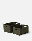 Woven Storage Basket | Olive