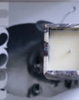 Dawn Candle | Calacatta Violet | Vanilla Cuban Tobacco Otis Homewares