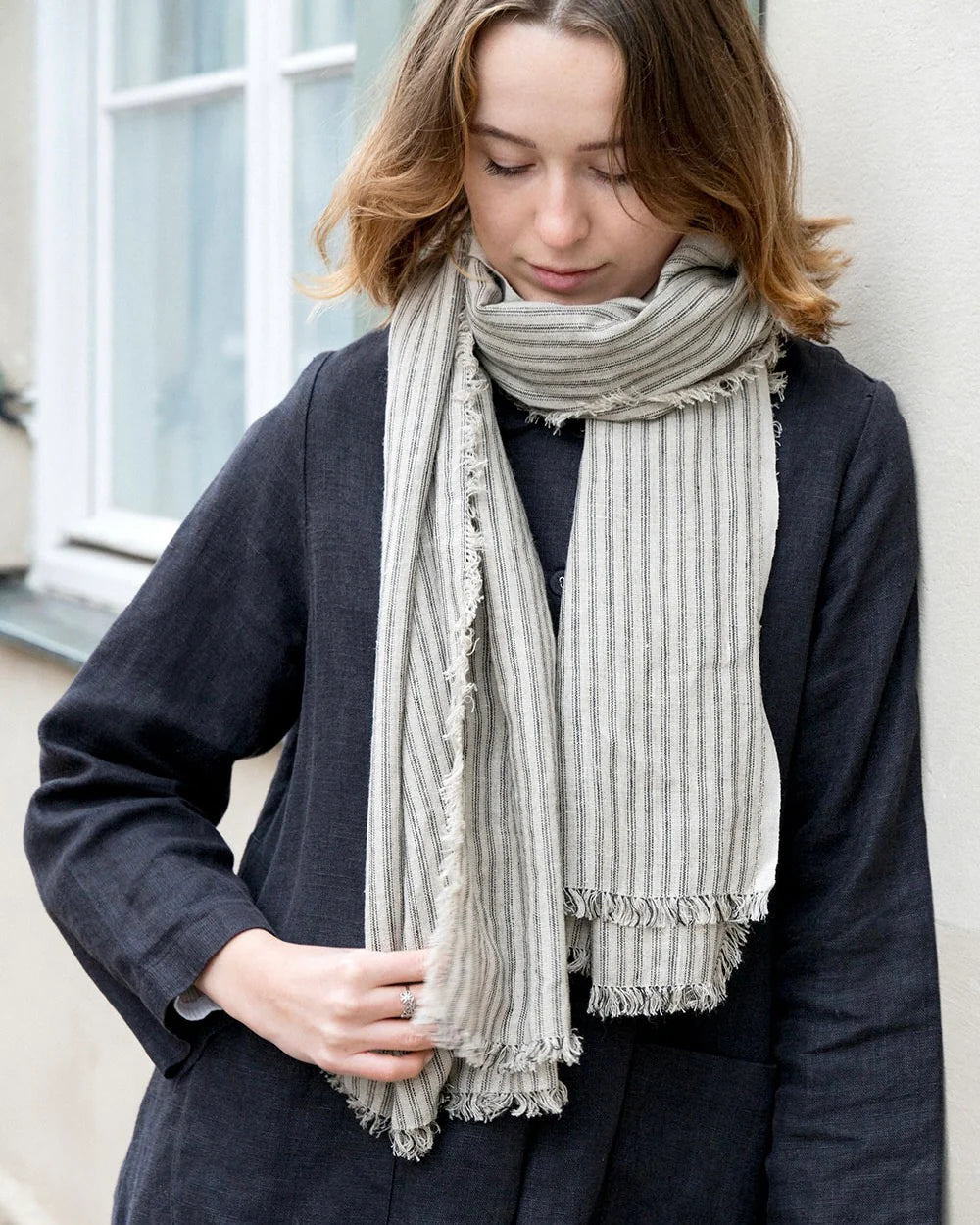 Tuz Fringe Scarf | Liam