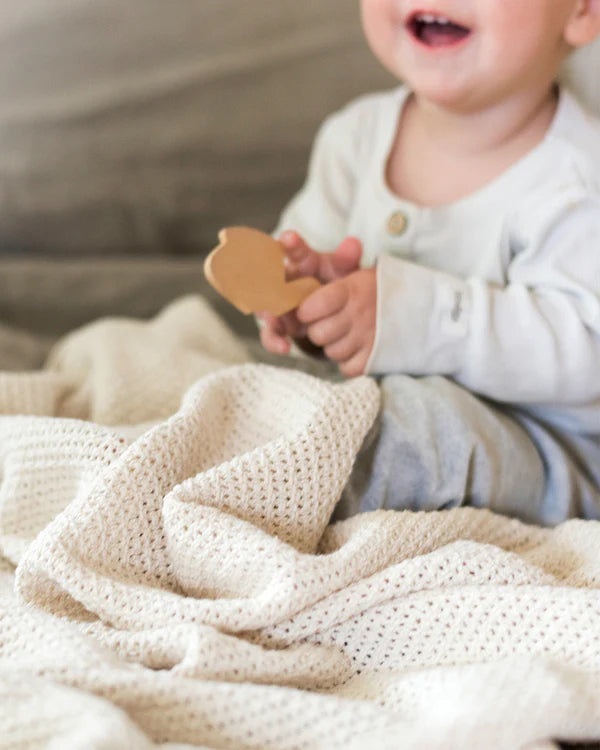 Fog Linen Baby Blanket