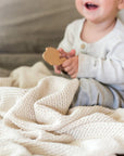 Fog Linen Baby Blanket