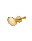 Oval Brass Knob