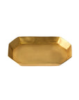 Long Octagonal Brass Plate