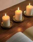 Round Brass Plate