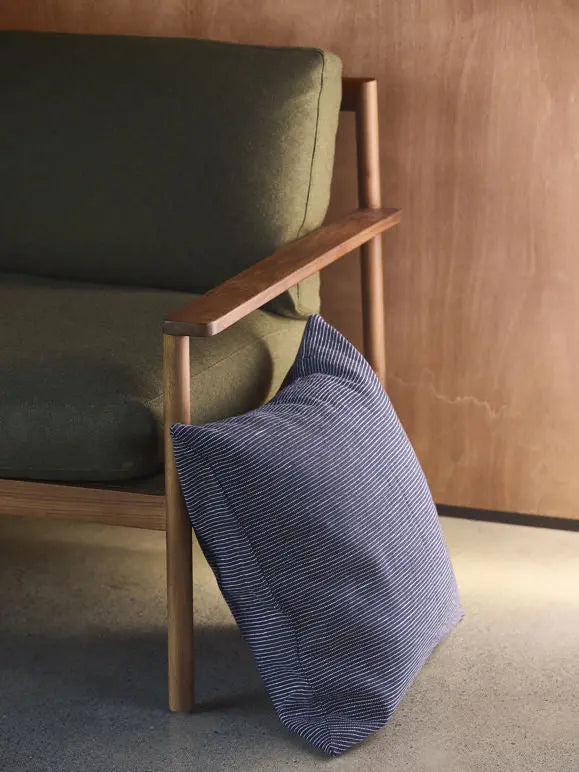 Fine Striped Linen Cushion Cover Città