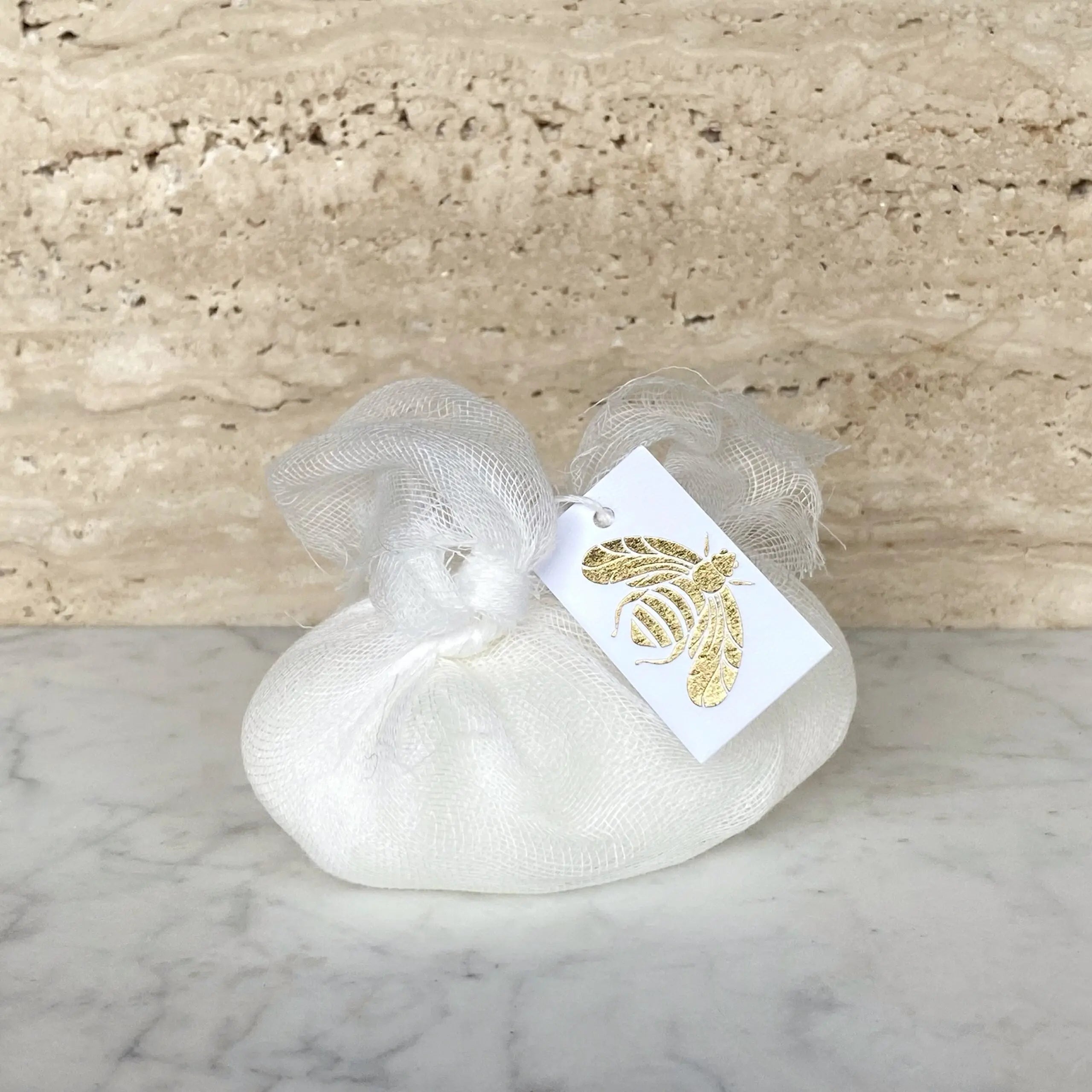 Fleur de Coton Gauze Wrapped Soap Scent of Provence