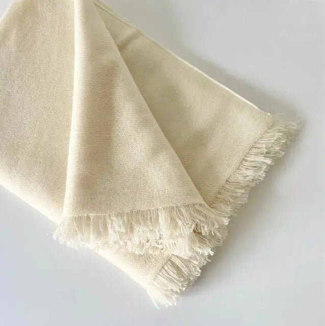 Fringed Cashmere Wrap Loomwares