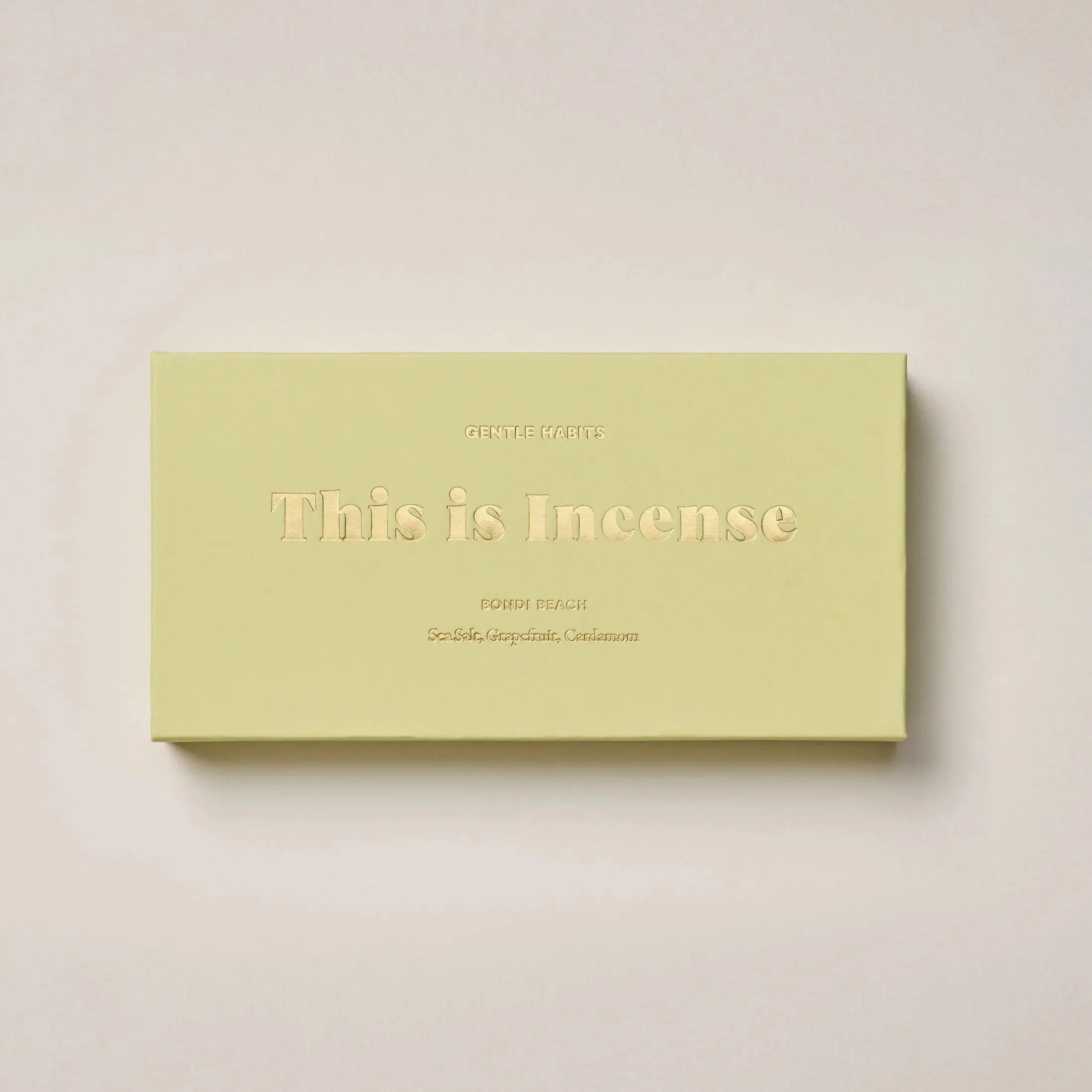 Gentle Habits | This is Incense - Bondi Gentle Habits