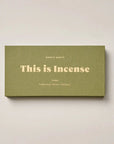 Gentle Habits | This is Incense - Yamba Gentle Habits