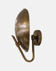 Memphis Disc Brass Wall Sconce
