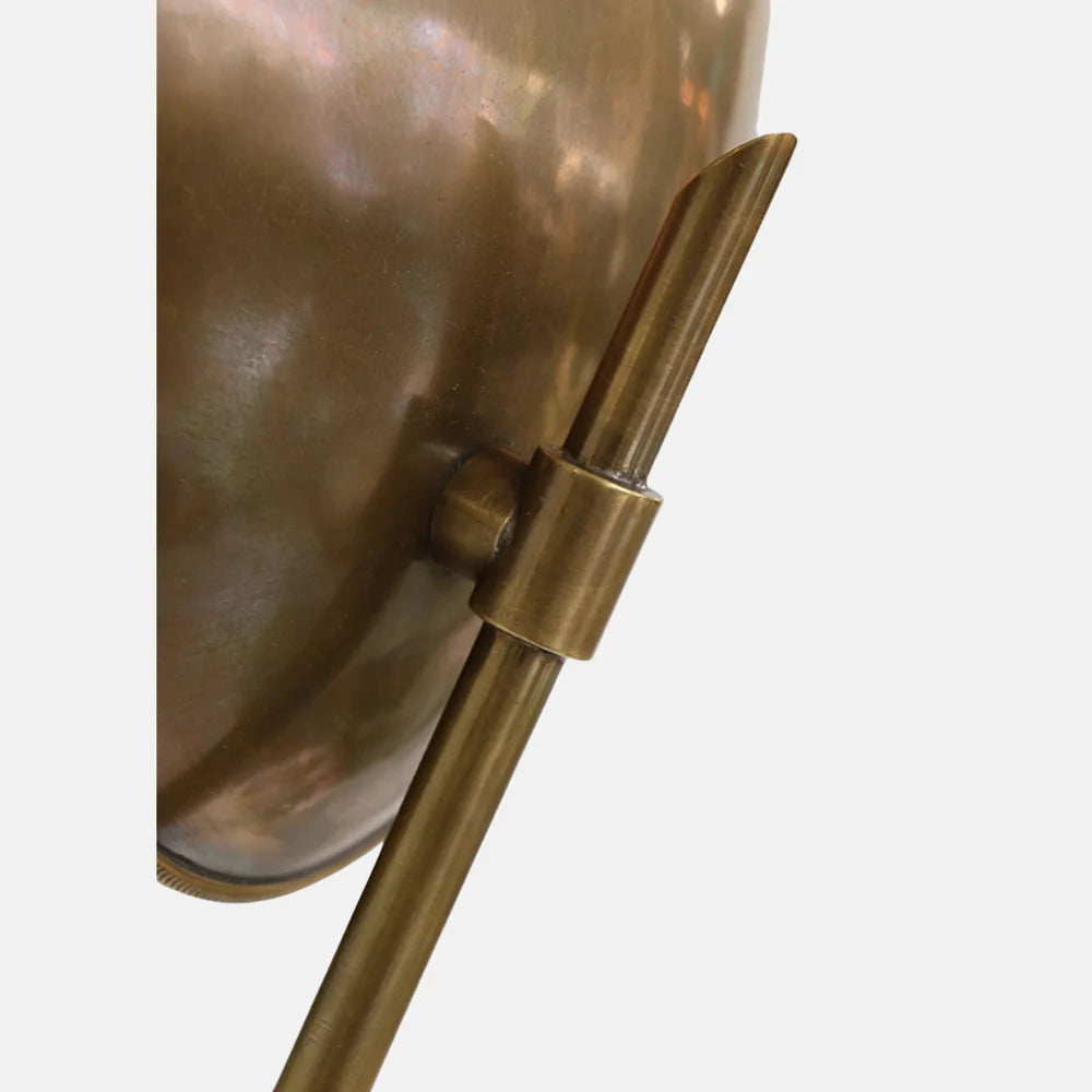 Memphis Disc Brass Wall Sconce