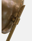 Memphis Disc Brass Wall Sconce