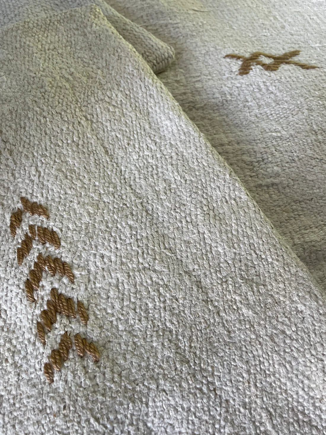 Vintage Hemp Cushion Cover