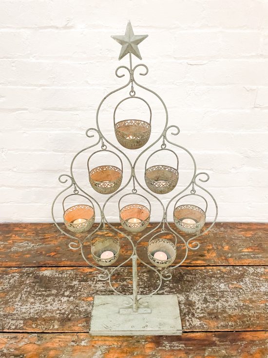 Metal T Lite Candelabra