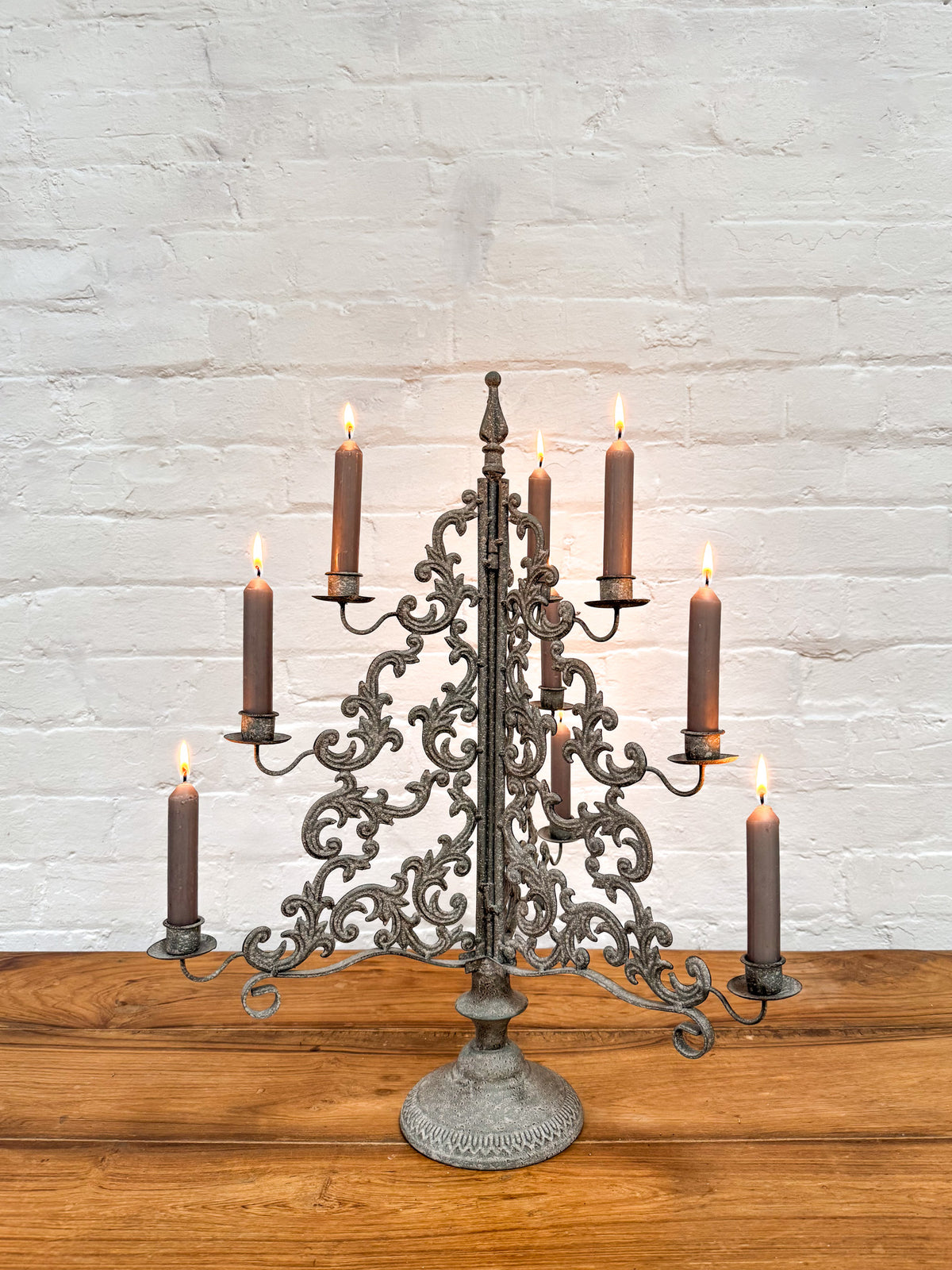 Metal Tree Candelabra
