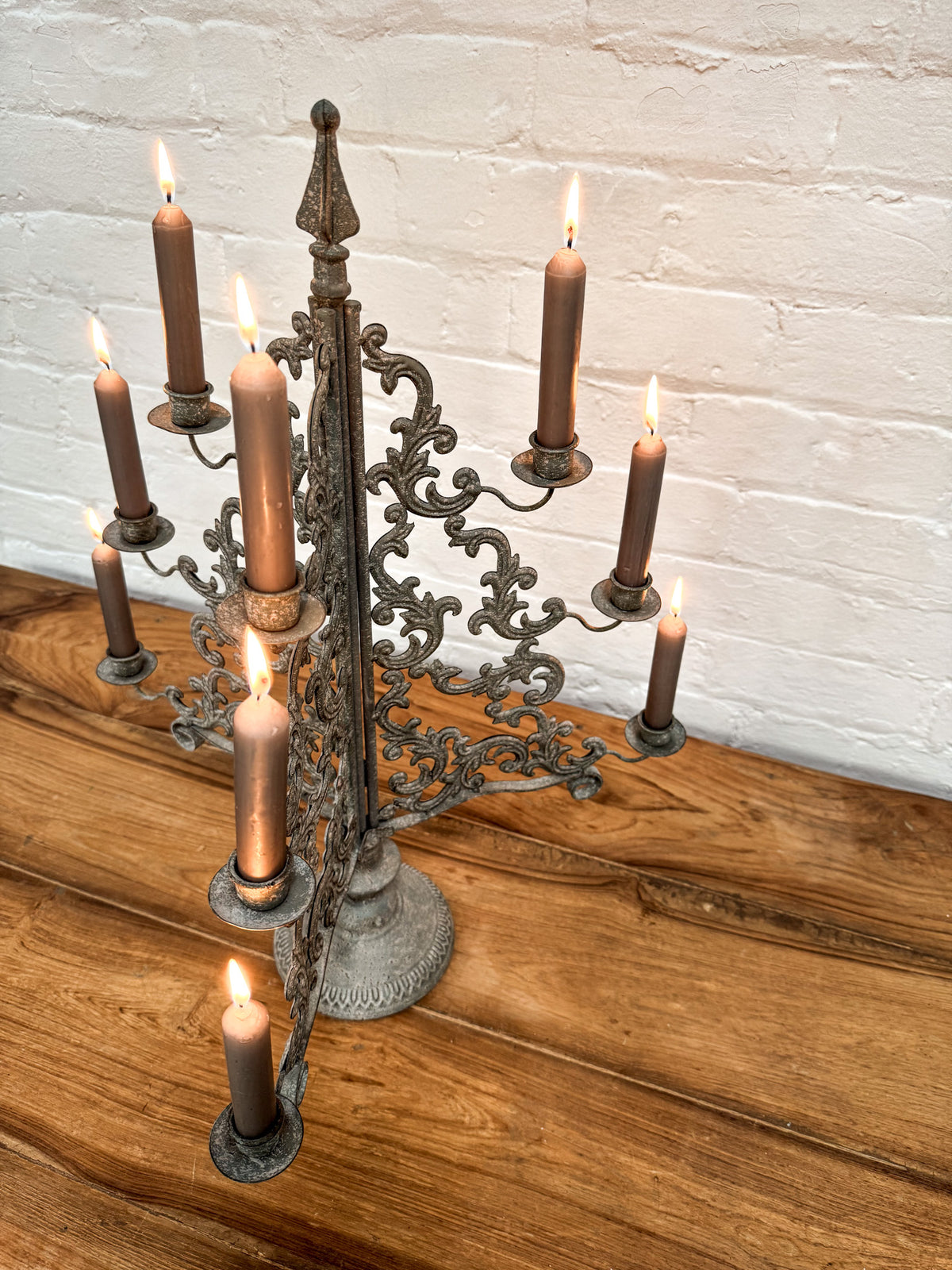 Metal Tree Candelabra