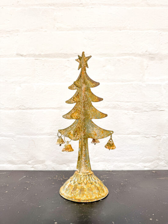 Metal Christmas Bell Tree