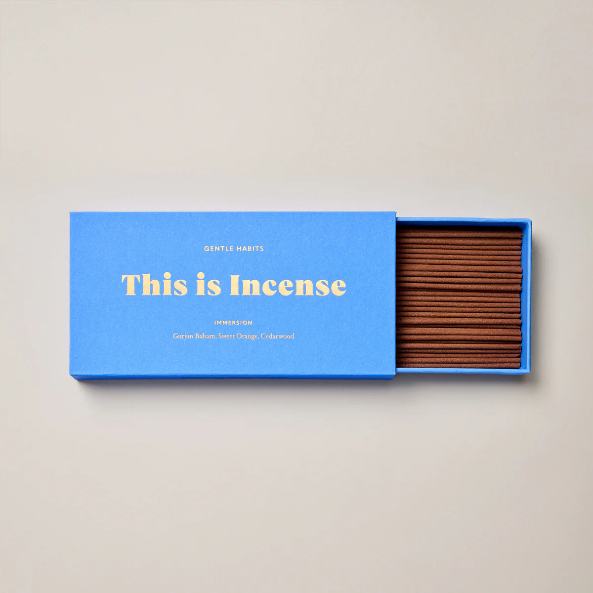 Gentle Habits | This is Incense - Immersion