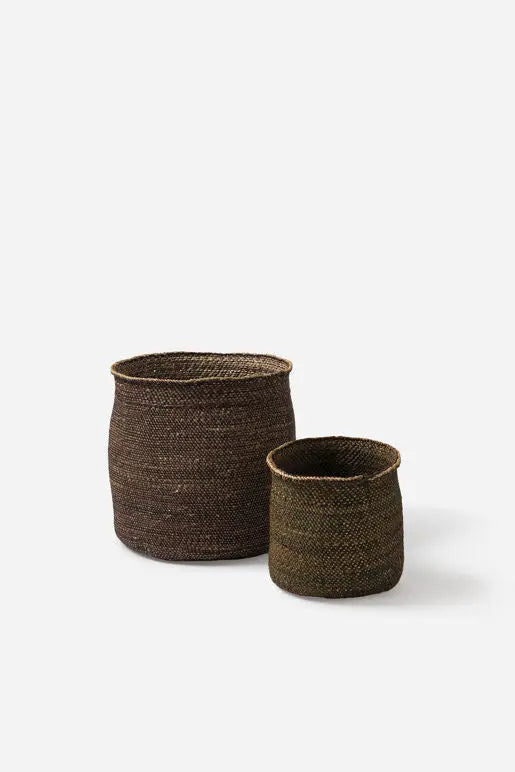 Iringa Open Weave Baskets Set of 2 Città