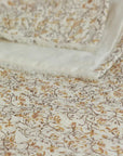 Iris Cotton Crepe Bedcover Saffron French Country Collections