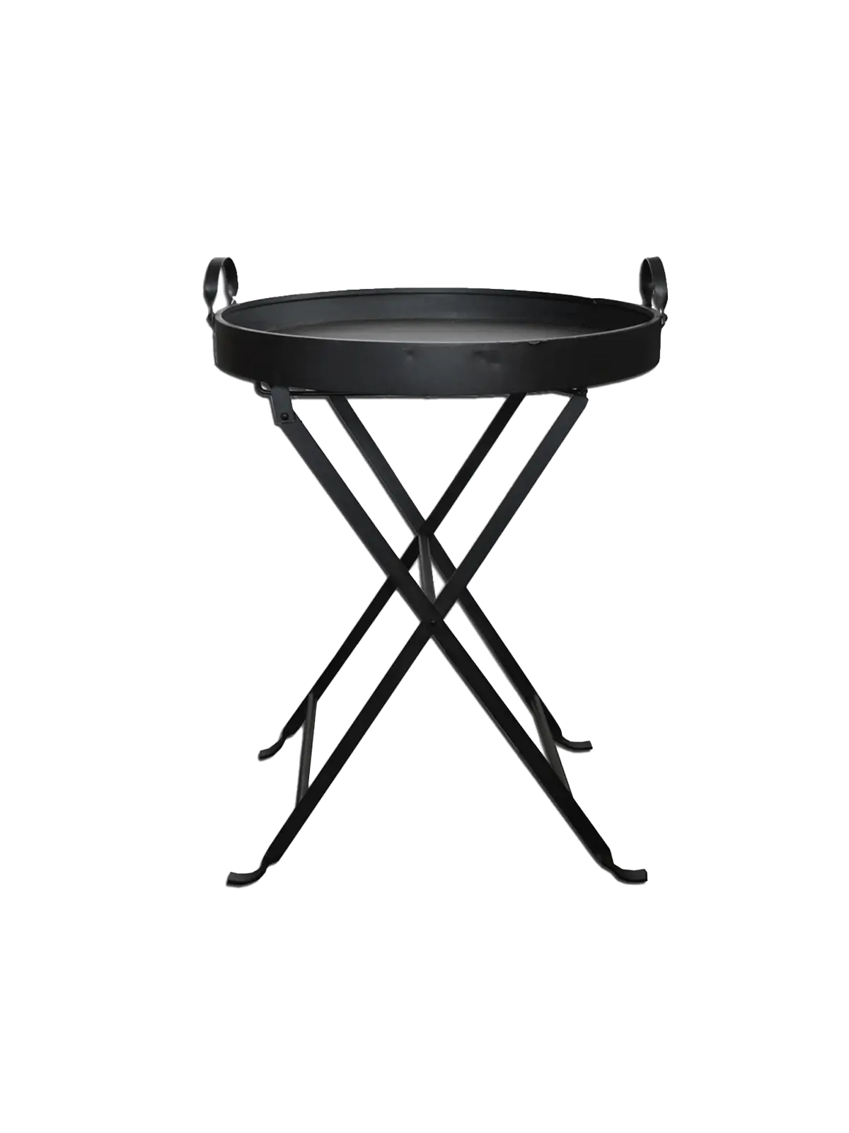 Iron Folding Tray Table CC Interiors