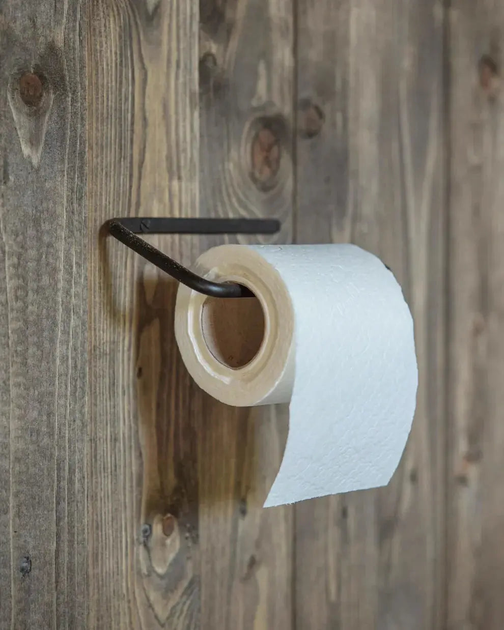 Iron Toilet Paper Holder Fog Linen