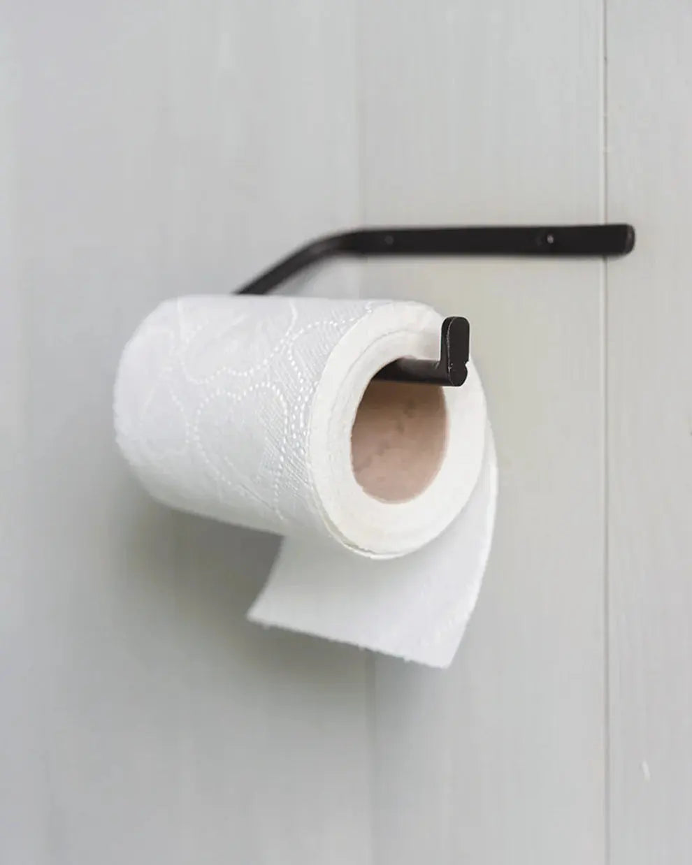 Iron Toilet Paper Holder Fog Linen