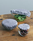 Linen Bowl Cover | Set of 3 Fog Linen