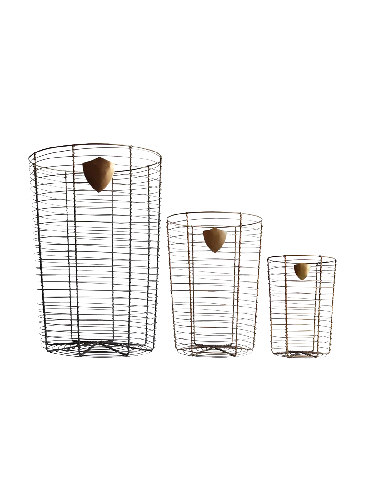 Loot Basket (set of three) Merchants and Traders by Sibella Court Pty Ltd