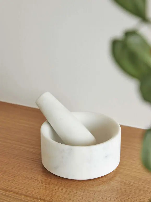 Marble Mortar & Pestle Città