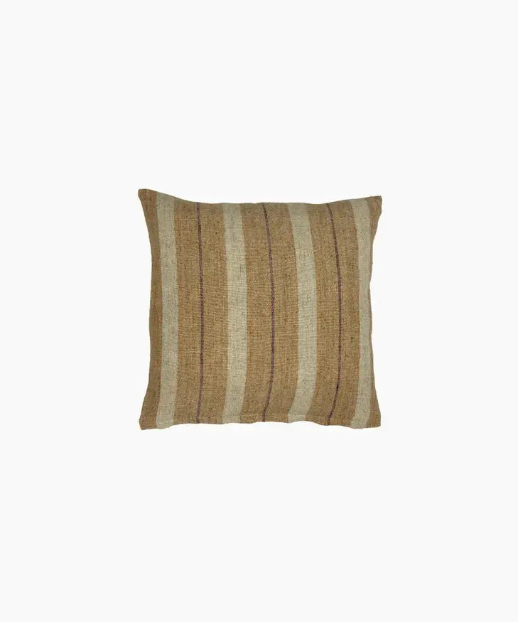 Marigold Linen Multi Stripe Cushion French Country Collections