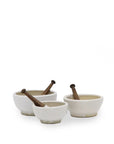 Original Small Ceramic Mortar & Pestle Hawthorne Group