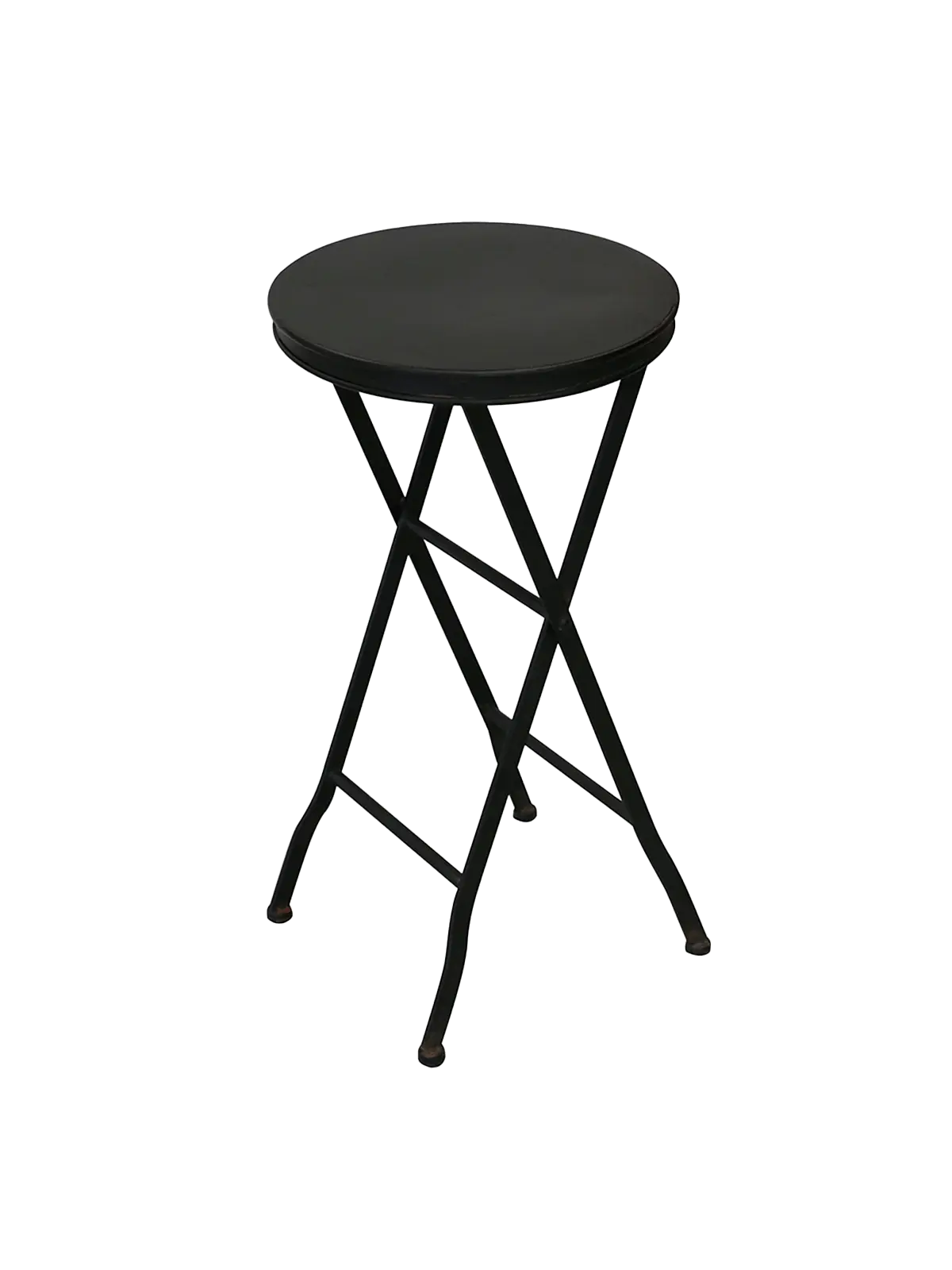 Parisian Style Occasional Table Black Metal CC Interiors