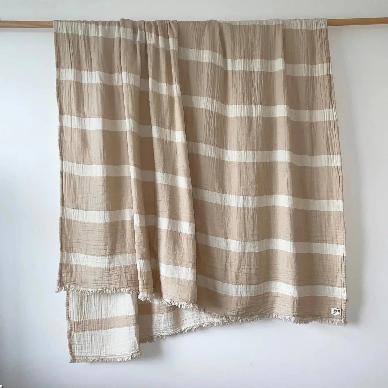 Pure Cotton Beach Blanket Throw | Shop Blankets At Marmaduke Shoppe