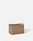 Rectangle Brown Rattan Basket Città