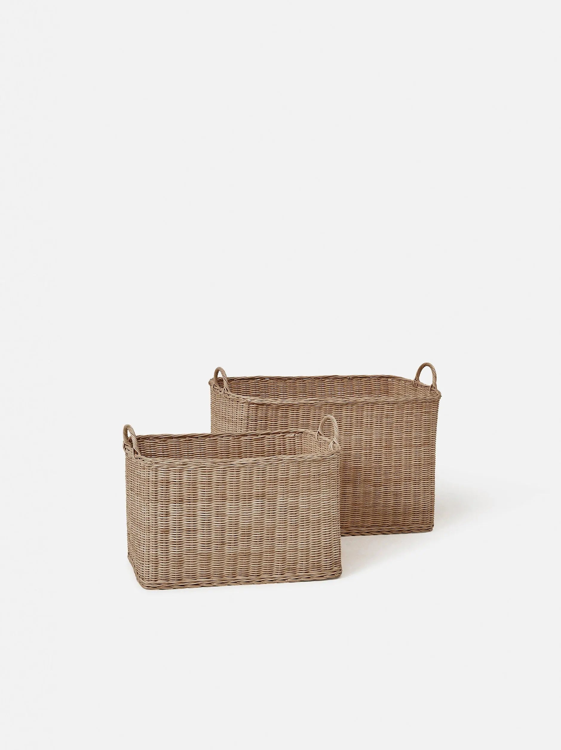 Rectangle Rattan Basket / Large Città