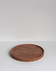 Red Travertine Riviera Marble Tray Otis Homewares