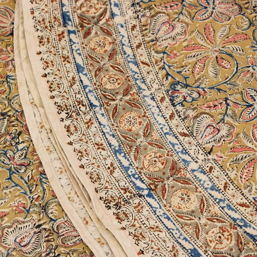 Round Kalamkari Tablecloth Incausa Australia