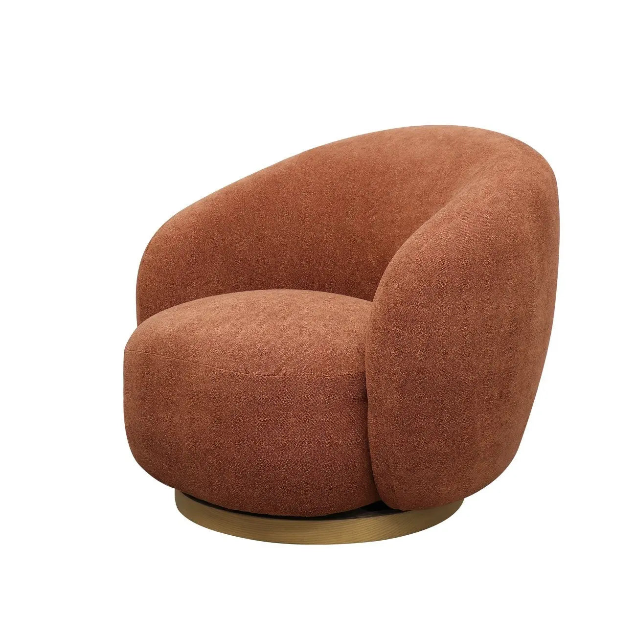 Rust Swivel Chair Hawthorne Group