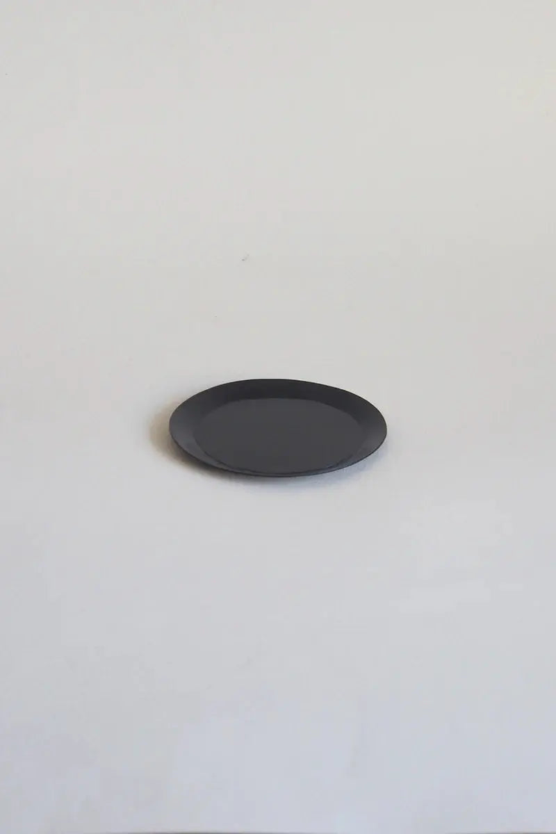 Small Round Metal Tray Fog Linen